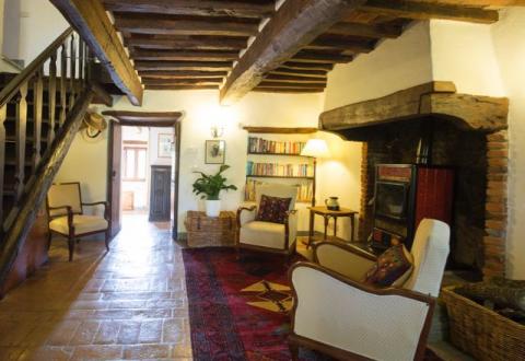 The Old Kitchen and entrance hall and snug