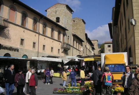 Market day in Sansepolcro